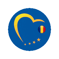 Heart Flag Sticker by EPP Group in the European Parliament