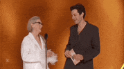 Meryl Streep Kiss GIF by Recording Academy / GRAMMYs
