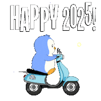 New Year Crypto Sticker by Pudgy Penguins