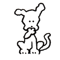 I Love You Kiss Sticker by Chippy the Dog