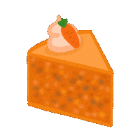 Baking Carrot Cake Sticker by Demic