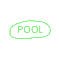 POOLBERLIN poolberlin pool berlin pool-berlin poollogo Sticker