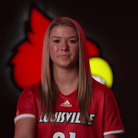University Of Louisville Go Cards GIF by Louisville Cardinals