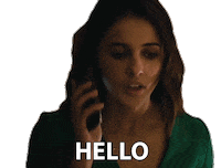 Naomi Scott Hello Sticker by Charlie's Angels