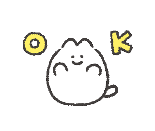Cat Ok Sticker