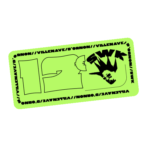 Swk Sticker by Manon Louart
