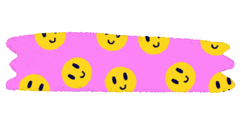 Pink Smile Sticker