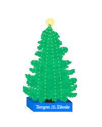 BergensTidende norge jul tre bergen Sticker