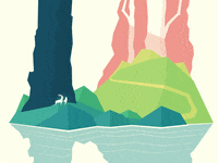 water tree GIF by Ben Weatherall