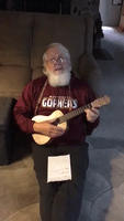 Stop and Watch This Adorable Grandfather Sing About How Much He Misses His Granddaughter