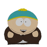 Excited Eric Cartman Sticker by South Park