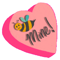 Pink Love Sticker by Carmen Tiffany