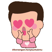 In Love Bff Sticker by Kopi Kenangan Hanya Untukmu