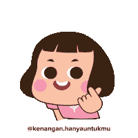 kenangan_hanyauntukmu love girl bff kopi Sticker