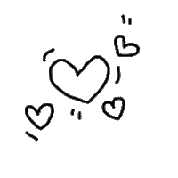 smolgul love line cozy black gif Sticker