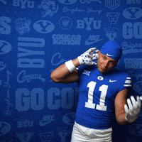 College Football Go Cougs GIF by BYU Cougars