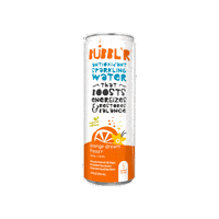 Sparkling Water Orange Sticker by BUBBL'R