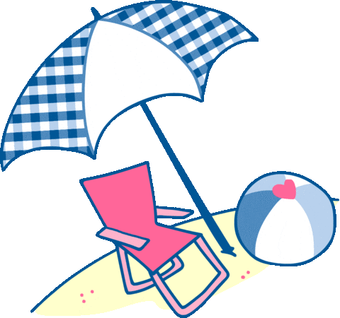 Summer Chair Sticker by Bath & Body Works