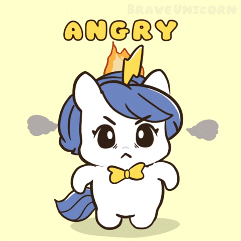 Angry Bravo GIF by Brave Unicorn