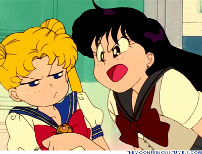 angry usagi tsukino GIF
