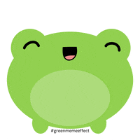 GreenMemeEffect happy green amazing in love GIF