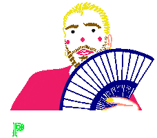 Animation Voguing Sticker by Emanuele Kabu