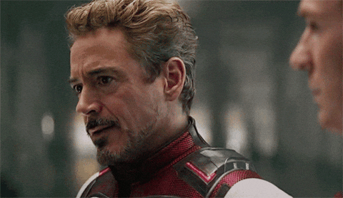 Shocked Iron Man GIF