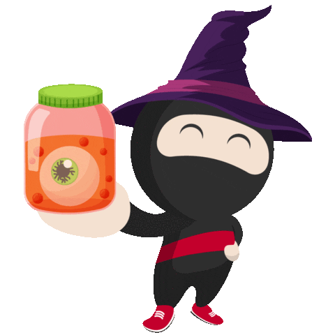 Halloween Sticker by Ninja Van Singapore