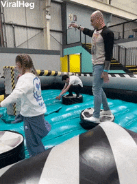 Dad Fails At The First Hurdle GIF by ViralHog