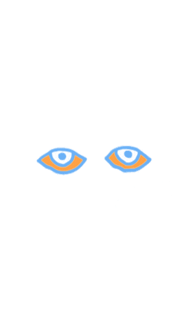 eyes Sticker by The Elwins