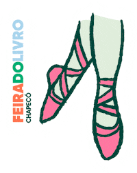 feiradolivrochapeco cultura livro feira leitura Sticker