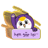 Bye Sticker by LYNKID