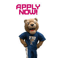 Apply Now Florida International University Sticker by FIU