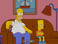 happy homer simpson GIF