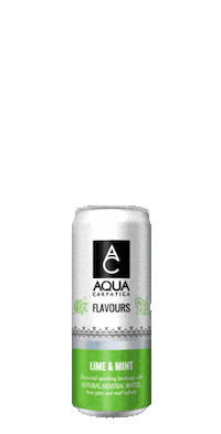 Soft Drink Mint Sticker by AQUA Carpatica