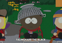 token black GIF by South Park 
