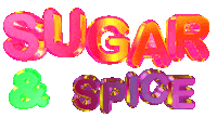 Sugar And Spice Pink Sticker by Matt Osio
