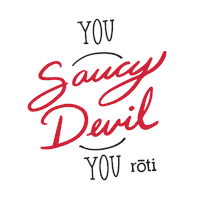 roti love hot funny cute Sticker