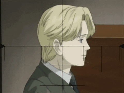 johanleibert anime cool monster stare GIF
