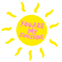 I Love You Summer Sticker