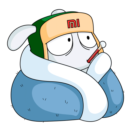 Sick Winter Sticker by Xiaomi Russia
