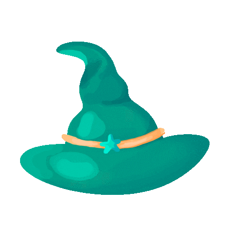 marimiilustra giphyupload bruxa chapeu marimi Sticker