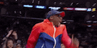 MillennialInDebt celebrate hype spike knicks GIF