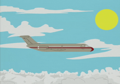 morning flying GIF by South Park 
