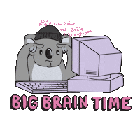 Thinking Coding Sticker