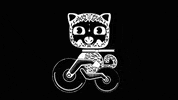 Driving Black And White GIF