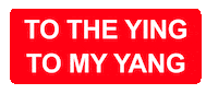Ying Yang Text Sticker by BIMBA Y LOLA