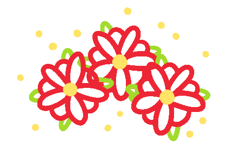 Sticker Flower Sticker by Ai and Aiko