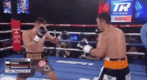 flying top rank GIF by Top Rank Boxing