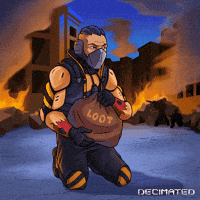 Crypto Camping GIF by Decimated